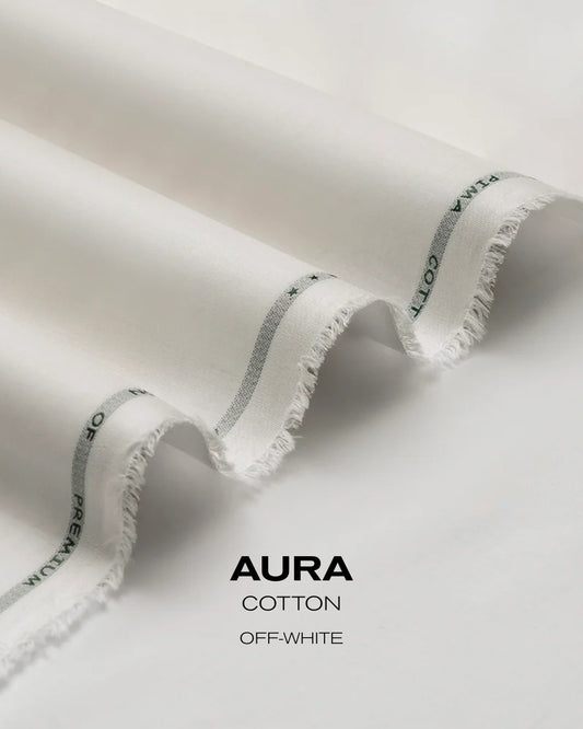 Off White- Aura Cotton