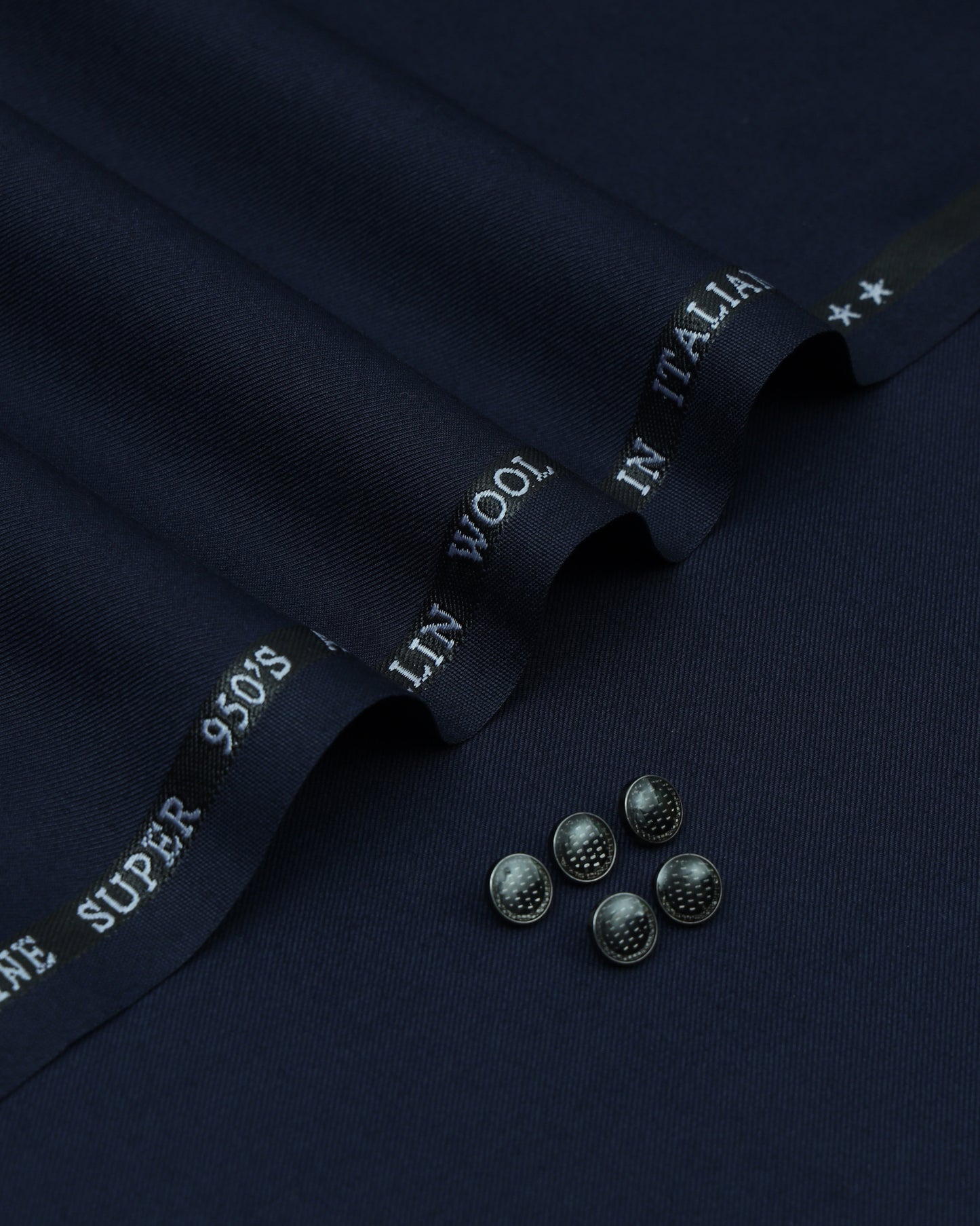 Navy Blue - Blended Wash&Wear